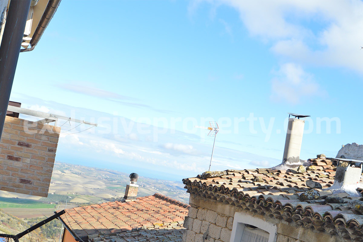 Move-In Ready 2-Bedroom Home with Sea View Balcony for Sale in Mafalda in Molise - Near the Adriatic Coast