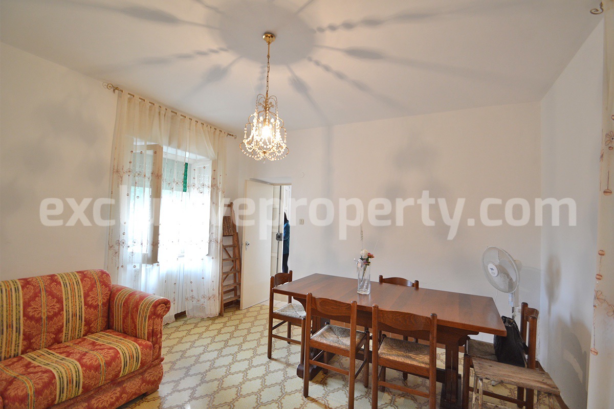 Property for Sale in Italy - 3 Bedroom Detached House with Garden and Garage in Atessa in Abruzzo