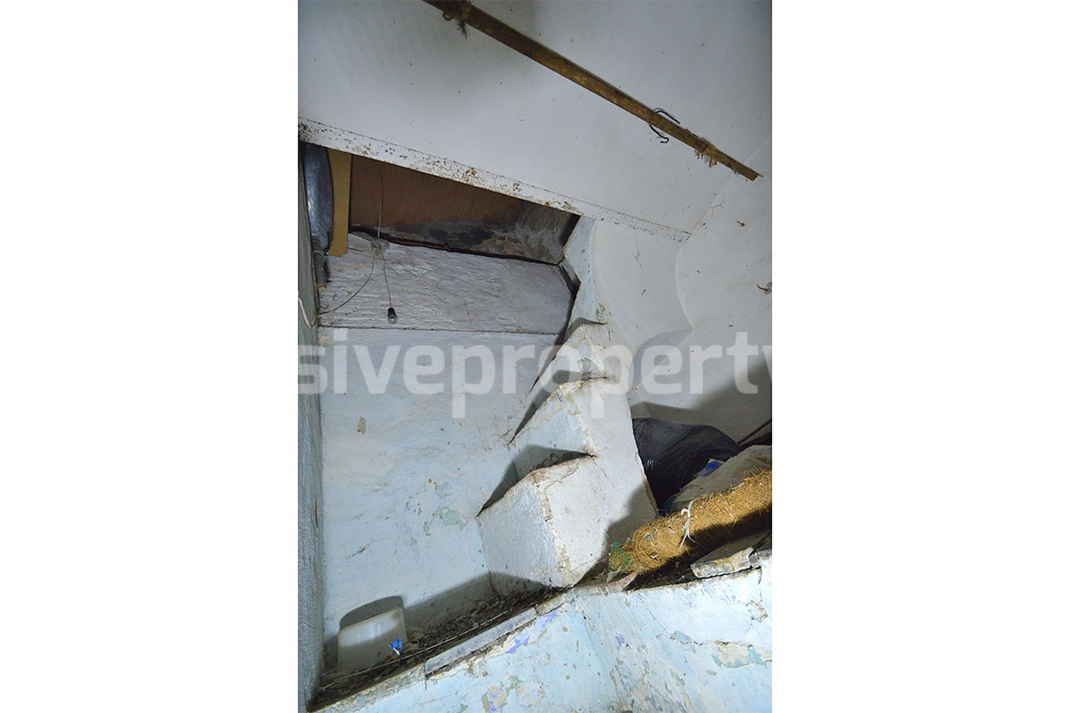 Spacious Home with Antique Entrance for Sale in Molise - Italy