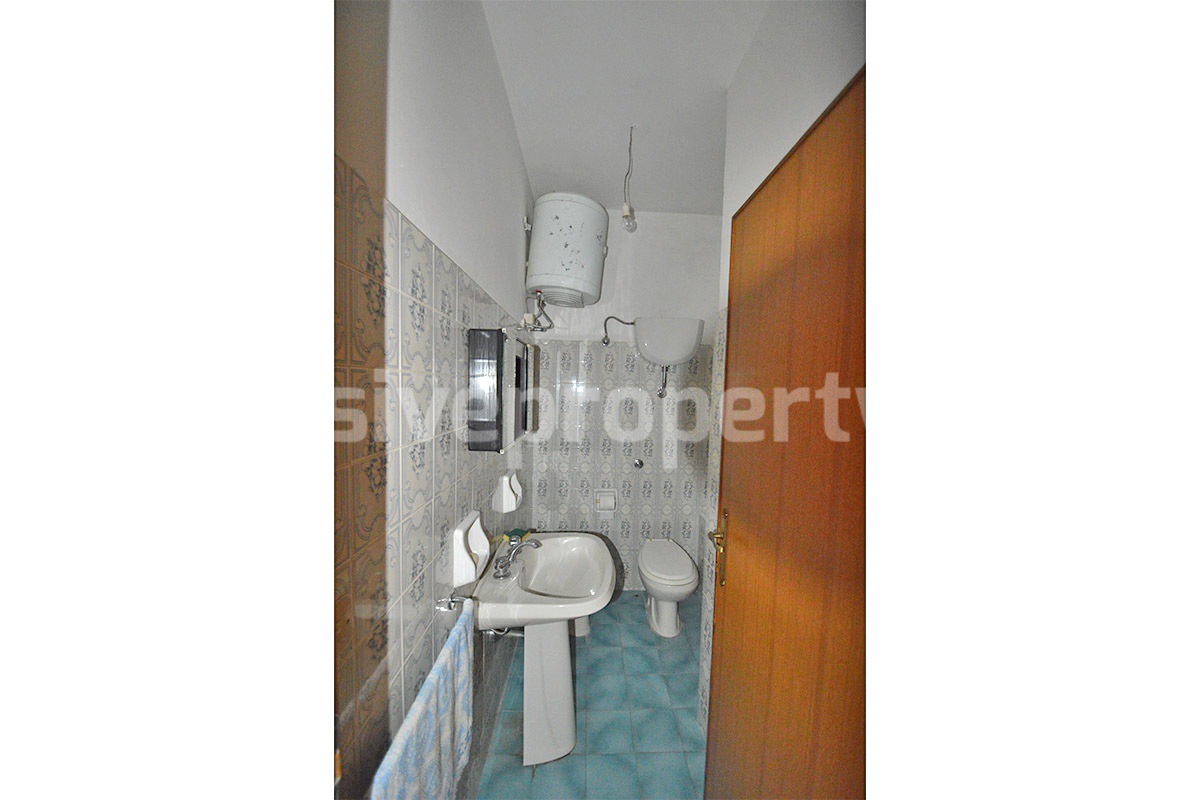 Townhouse with Garage and Panoramic Views for Sale in Tavenna - Molise