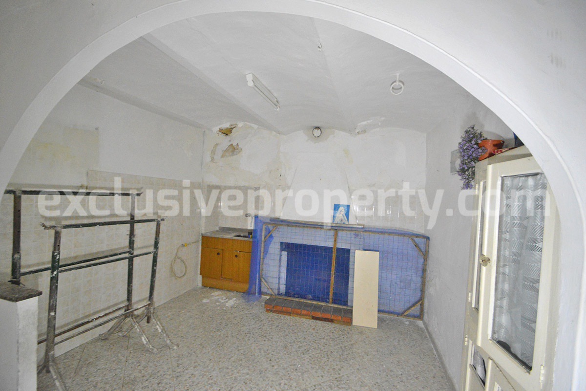 Stone House with Scenic Balcony View for Sale in San Felice del Molise - Near the Adriatic Coast