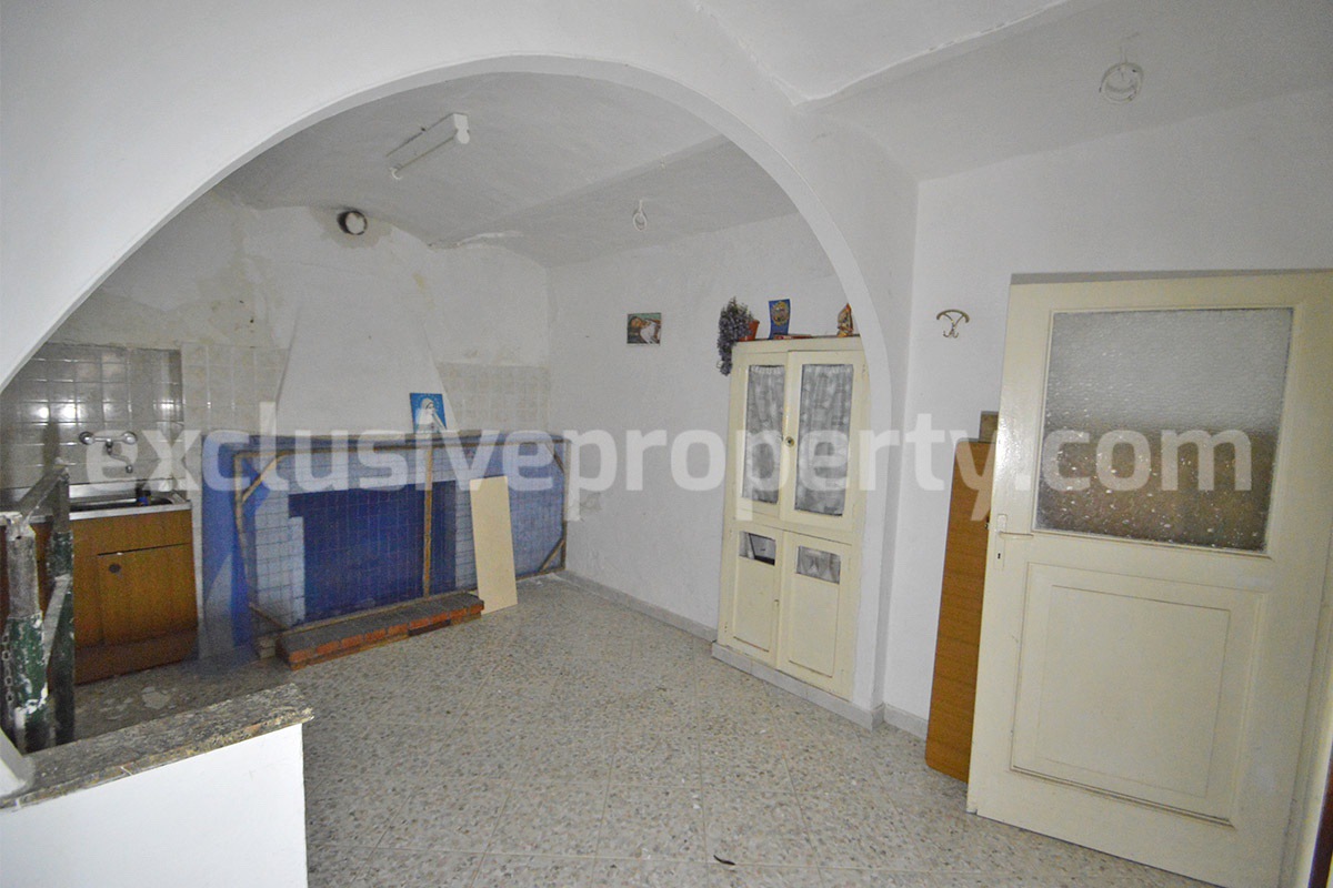 Stone House with Scenic Balcony View for Sale in San Felice del Molise - Near the Adriatic Coast