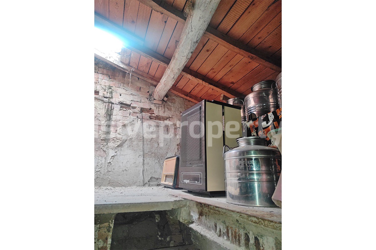 Cheap Two-Bedroom House for Sale in Molise - Italy - Move-In Ready Property in Small Italian Village