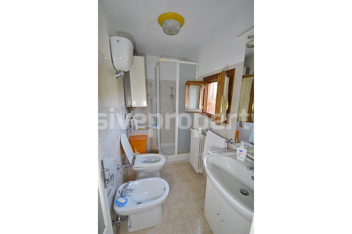Furnished Townhouse for Sale in Historic Lucito - Molise - Move-In Ready with Views and Outdoor Space