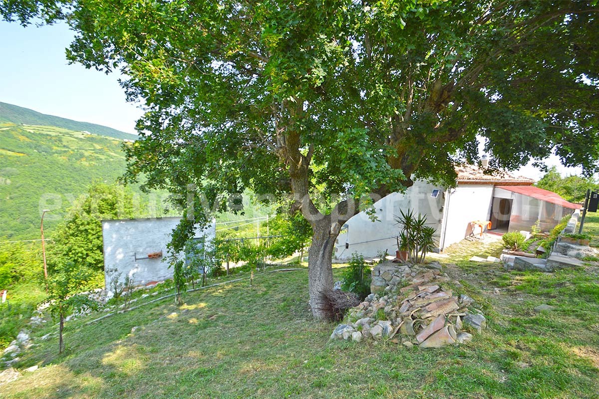 Rustic Stone House for Sale in Central Italy - Abruzzo -  Renovated - Panoramic Views - Great Value