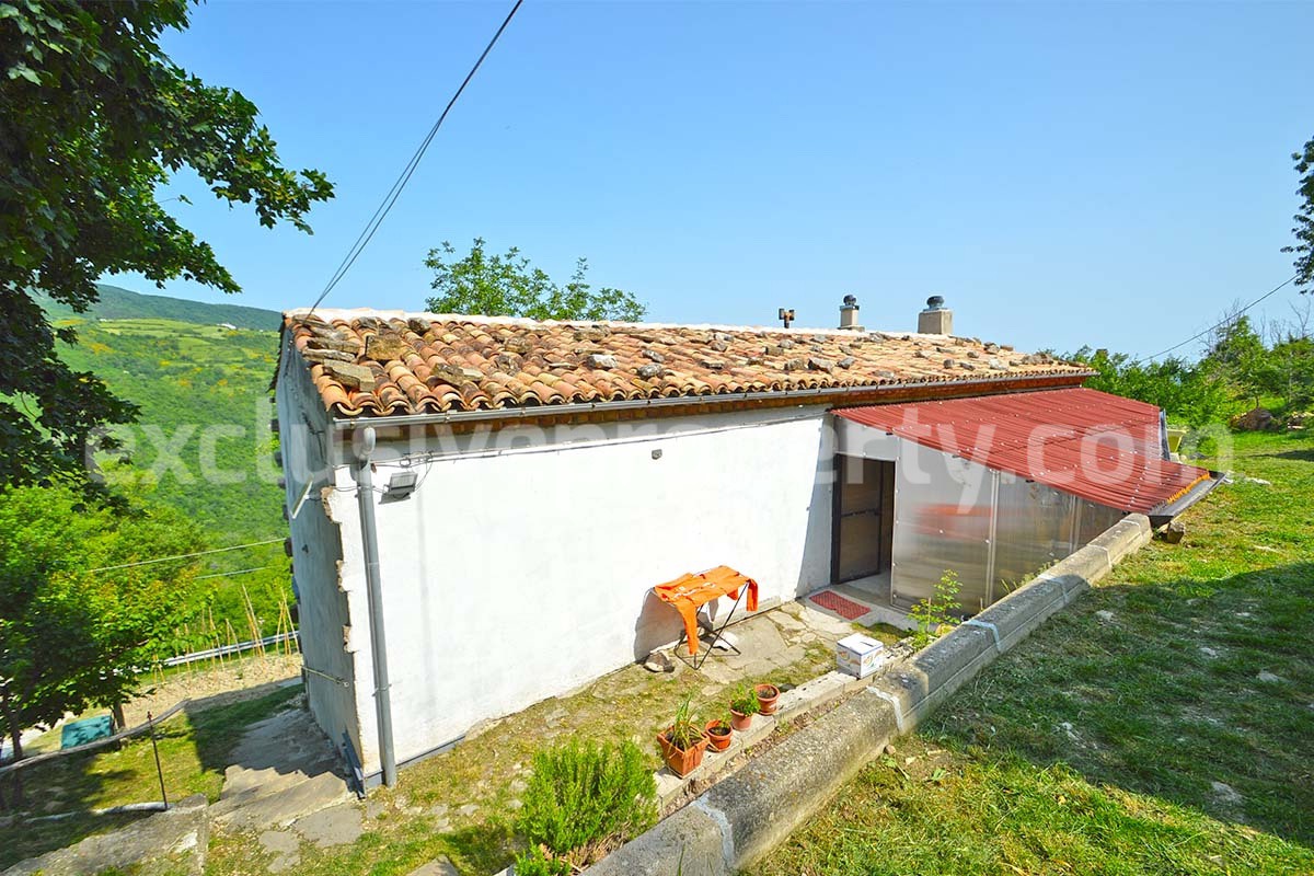 Rustic Stone House for Sale in Central Italy - Abruzzo -  Renovated - Panoramic Views - Great Value