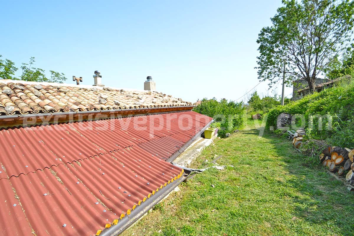 Rustic Stone House for Sale in Central Italy - Abruzzo -  Renovated - Panoramic Views - Great Value