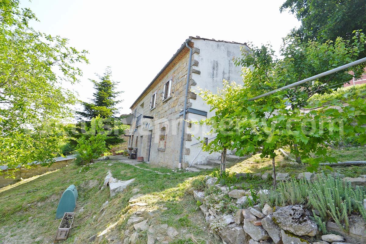 Rustic Stone House for Sale in Central Italy - Abruzzo -  Renovated - Panoramic Views - Great Value