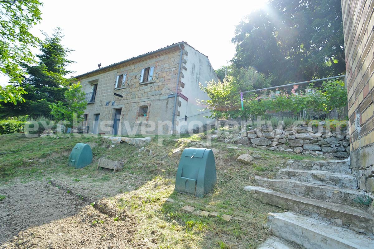 Rustic Stone House for Sale in Central Italy - Abruzzo -  Renovated - Panoramic Views - Great Value