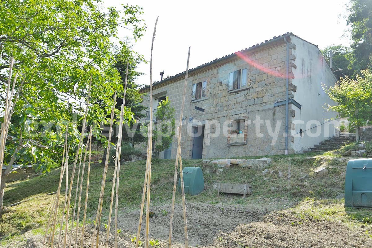 Rustic Stone House for Sale in Central Italy - Abruzzo -  Renovated - Panoramic Views - Great Value