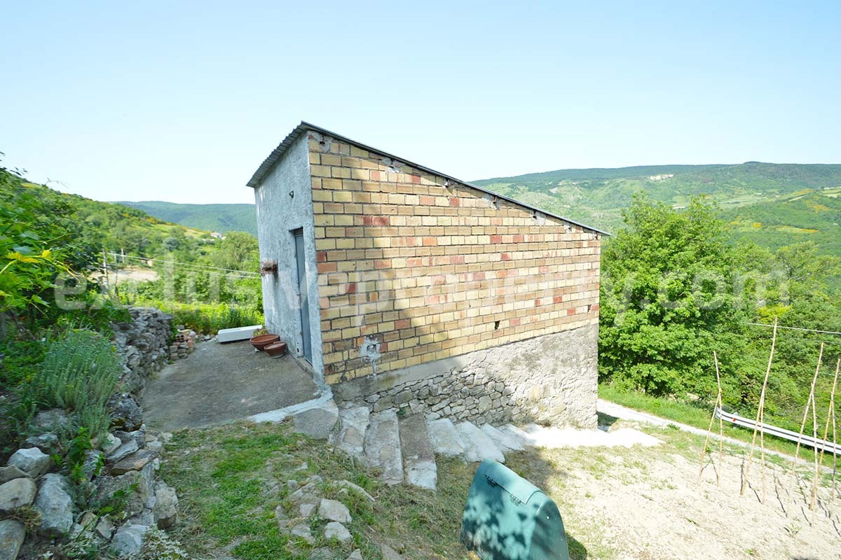 Rustic Stone House for Sale in Central Italy - Abruzzo -  Renovated - Panoramic Views - Great Value