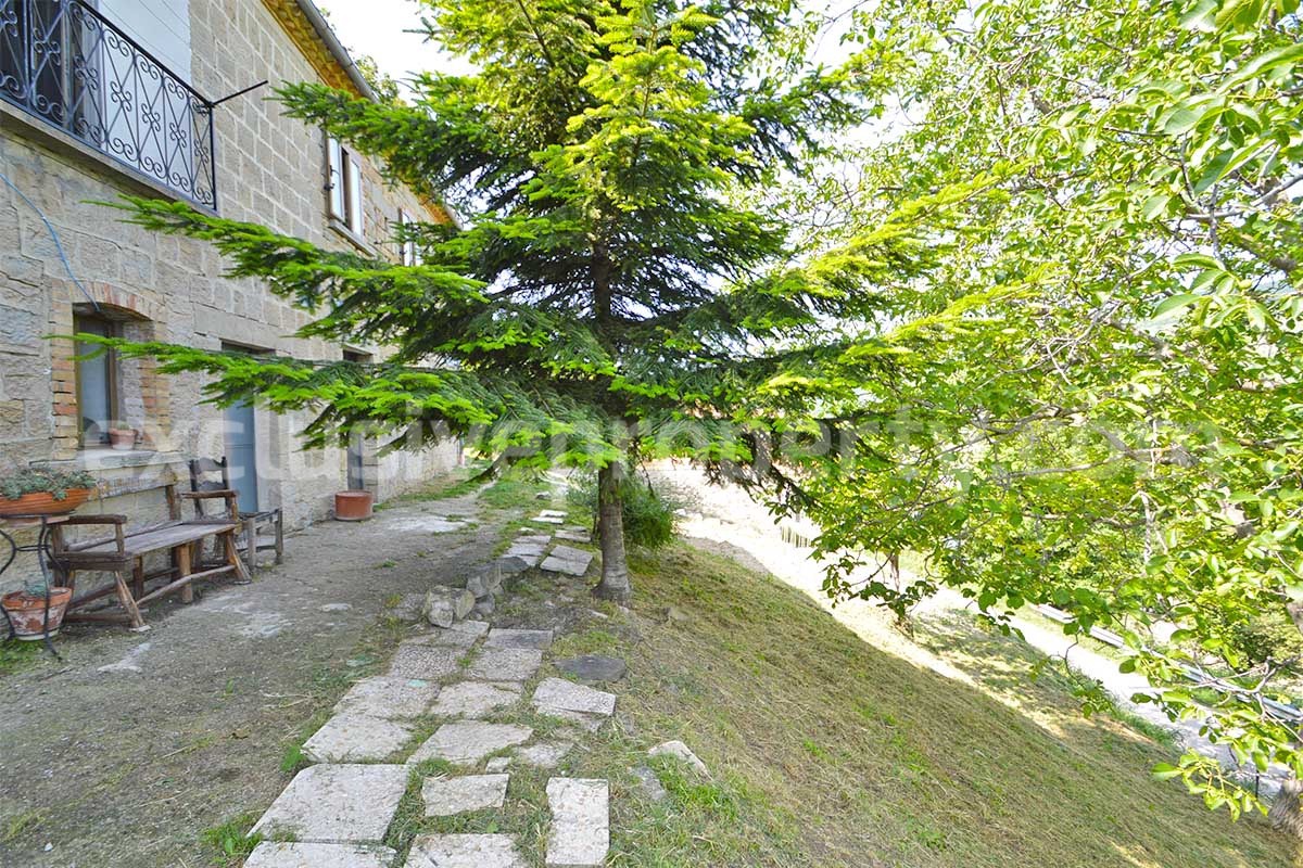 Rustic Stone House for Sale in Central Italy - Abruzzo -  Renovated - Panoramic Views - Great Value