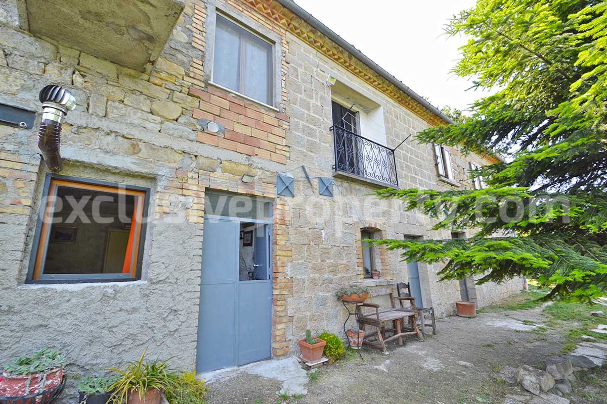Rustic Stone House for Sale in Central Italy - Abruzzo -  Renovated - Panoramic Views - Great Value