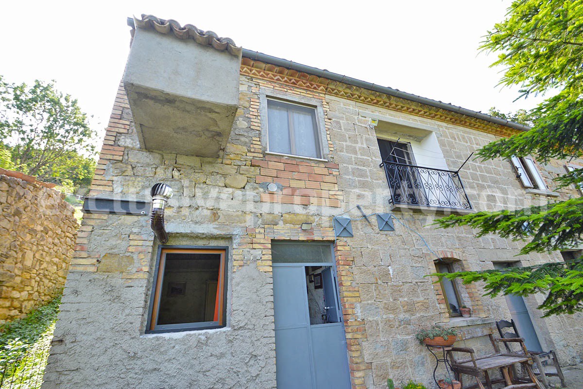 Rustic Stone House for Sale in Central Italy - Abruzzo -  Renovated - Panoramic Views - Great Value