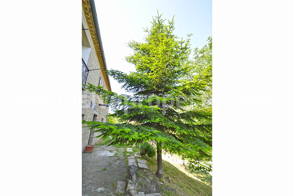 Rustic Stone House for Sale in Central Italy - Abruzzo -  Renovated - Panoramic Views - Great Value