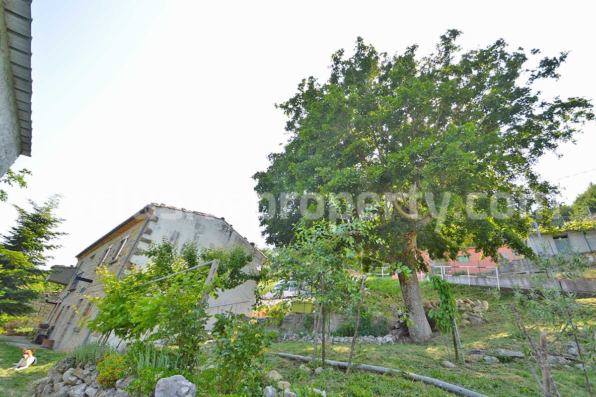 Rustic Stone House for Sale in Central Italy - Abruzzo -  Renovated - Panoramic Views - Great Value