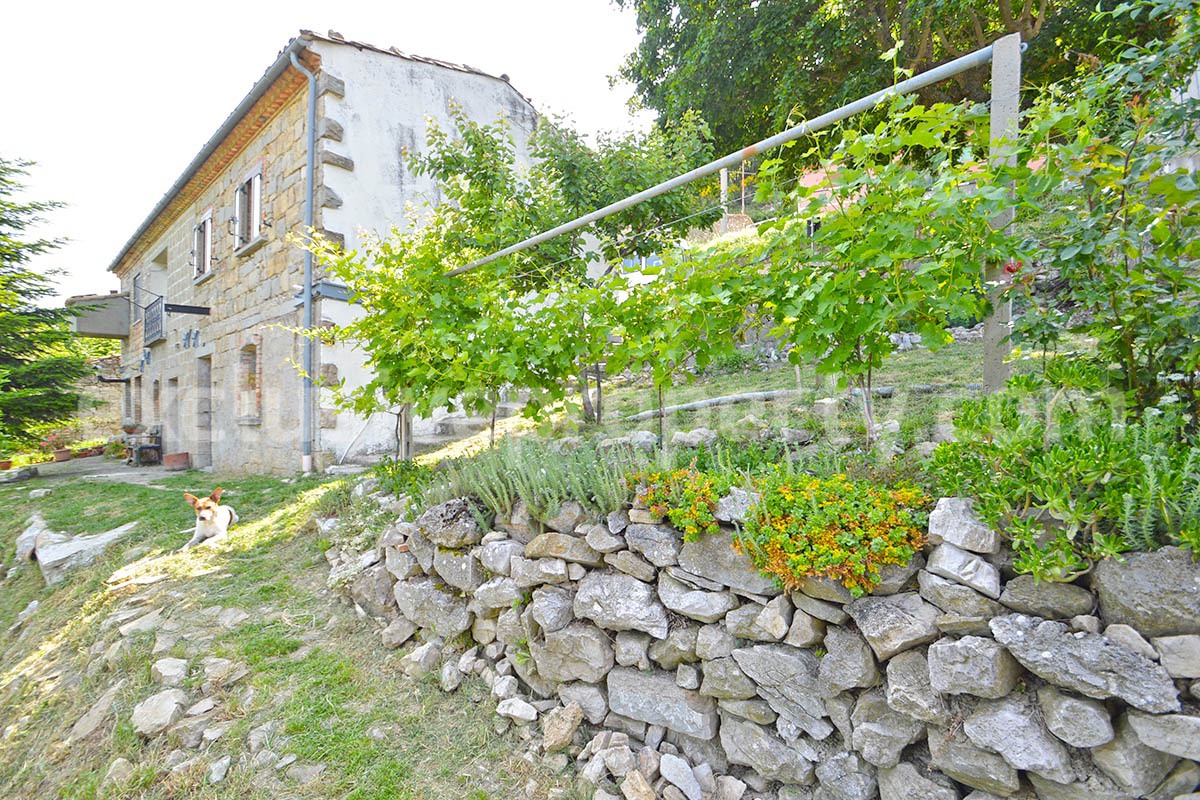 Rustic Stone House for Sale in Central Italy - Abruzzo -  Renovated - Panoramic Views - Great Value