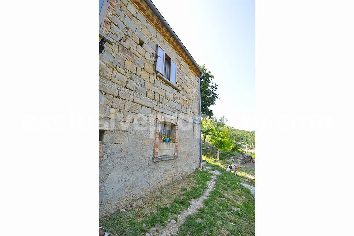 Rustic Stone House for Sale in Central Italy - Abruzzo -  Renovated - Panoramic Views - Great Value