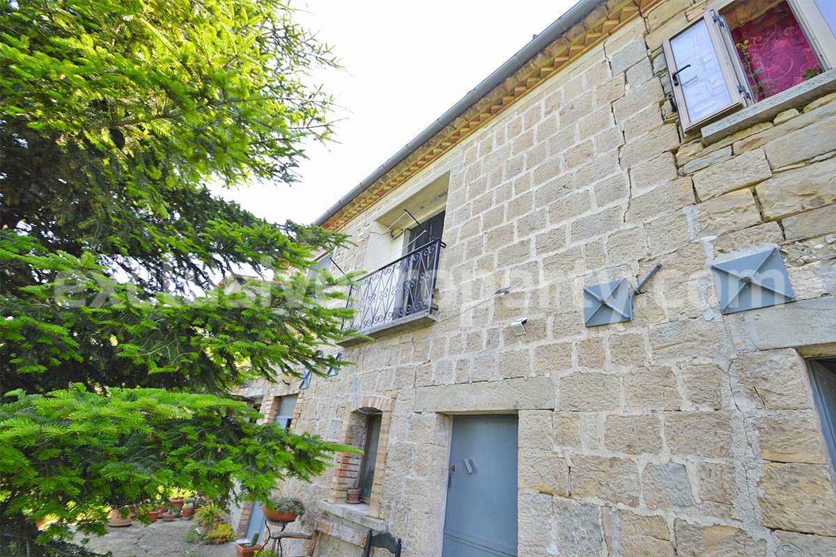 Rustic Stone House for Sale in Central Italy - Abruzzo -  Renovated - Panoramic Views - Great Value