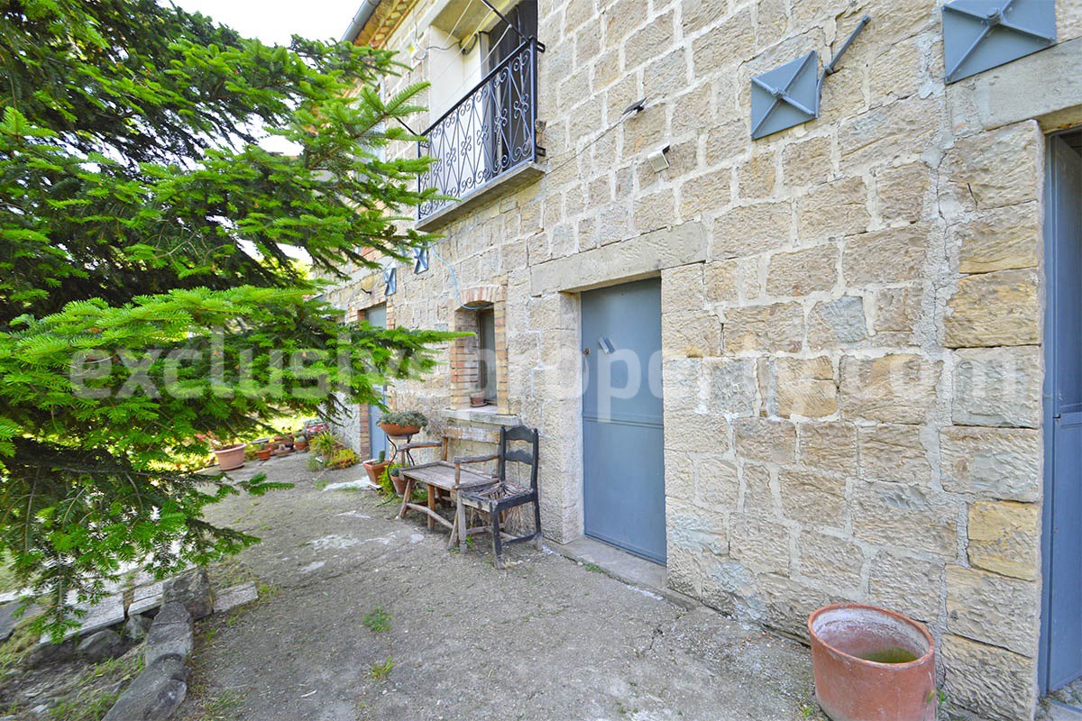 Rustic Stone House for Sale in Central Italy - Abruzzo -  Renovated - Panoramic Views - Great Value