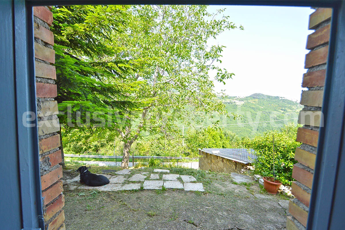 Rustic Stone House for Sale in Central Italy - Abruzzo -  Renovated - Panoramic Views - Great Value