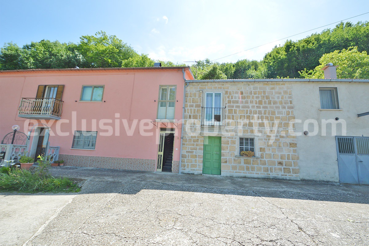 Beautiful Stone House for Sale in Abruzzo - Central Italy - Panoramic Views - Garden and Great Value