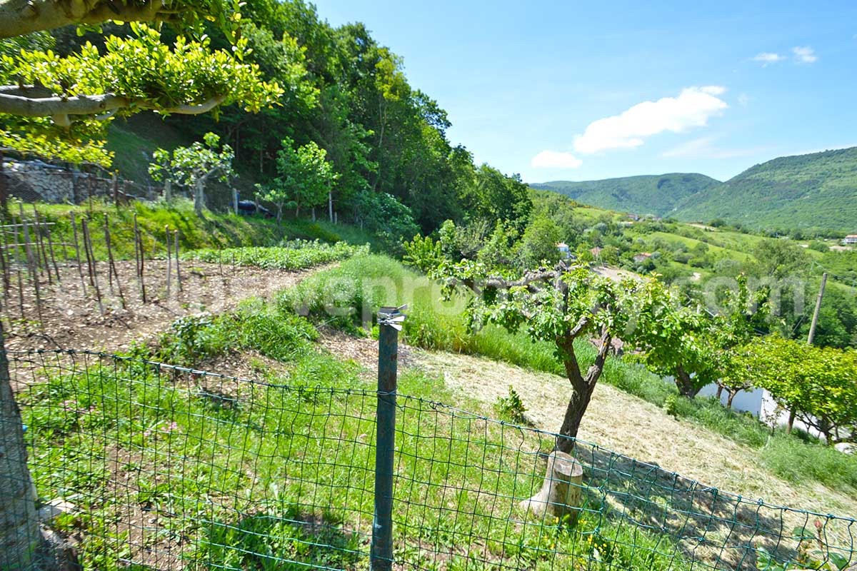 Beautiful Stone House for Sale in Abruzzo - Central Italy - Panoramic Views - Garden and Great Value