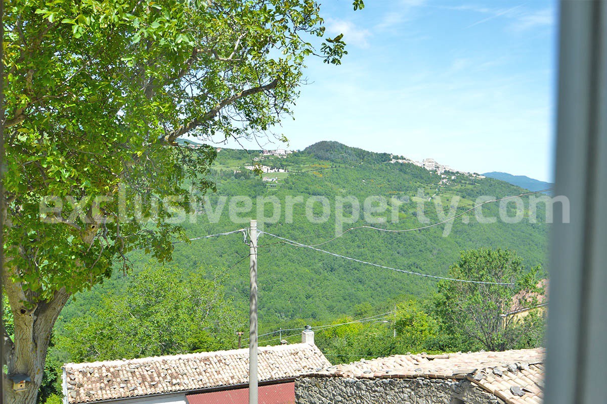 Beautiful Stone House for Sale in Abruzzo - Central Italy - Panoramic Views - Garden and Great Value