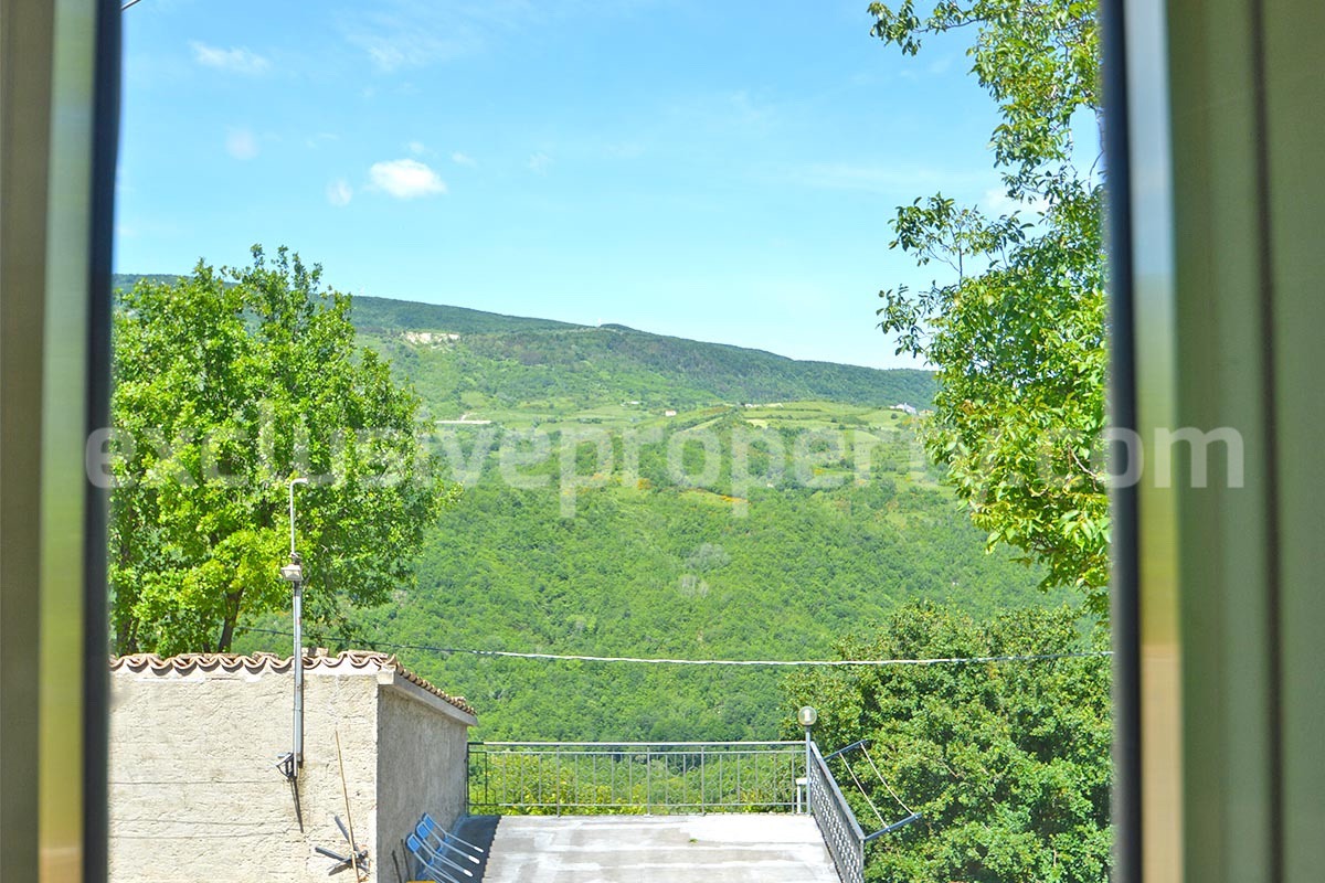 Beautiful Stone House for Sale in Abruzzo - Central Italy - Panoramic Views - Garden and Great Value
