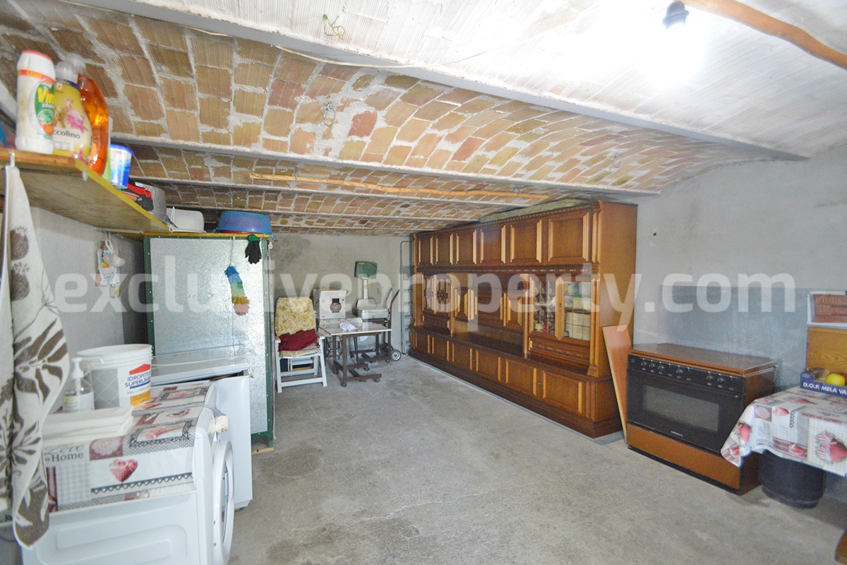 Beautiful Stone House for Sale in Abruzzo - Central Italy - Panoramic Views - Garden and Great Value
