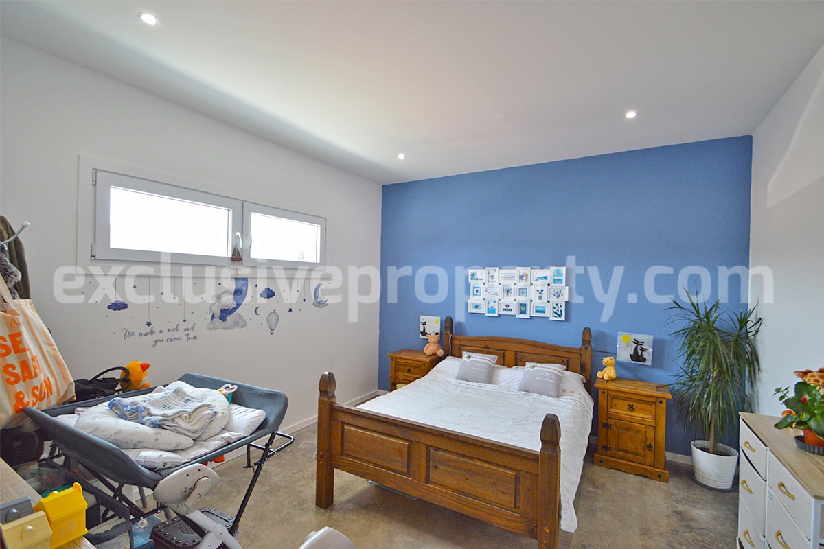 Exclusive Sea View Villa for Sale in Italy - Eco-Friendly Home with Land and Olive Trees in Petacciato - Molise