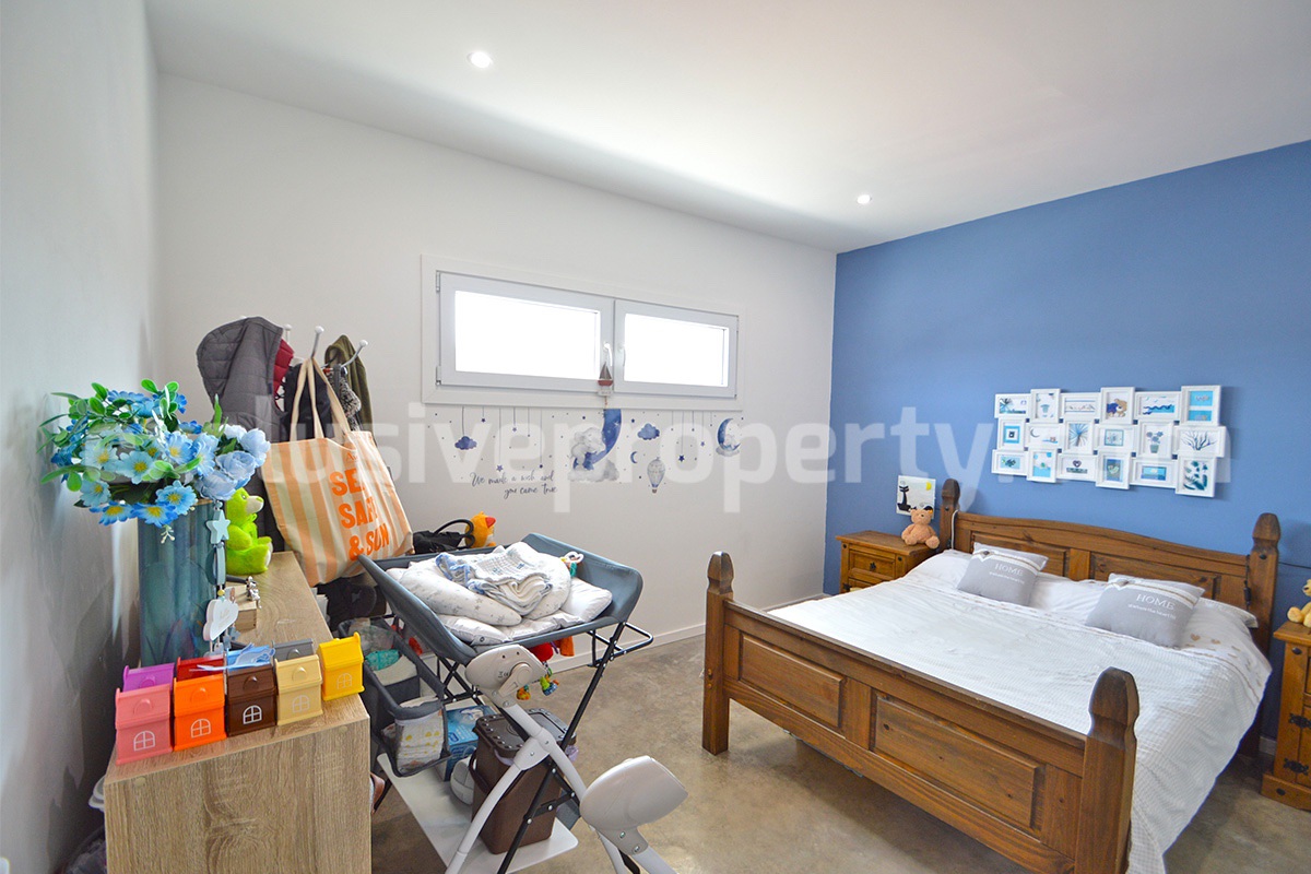 Exclusive Sea View Villa for Sale in Italy - Eco-Friendly Home with Land and Olive Trees in Petacciato - Molise