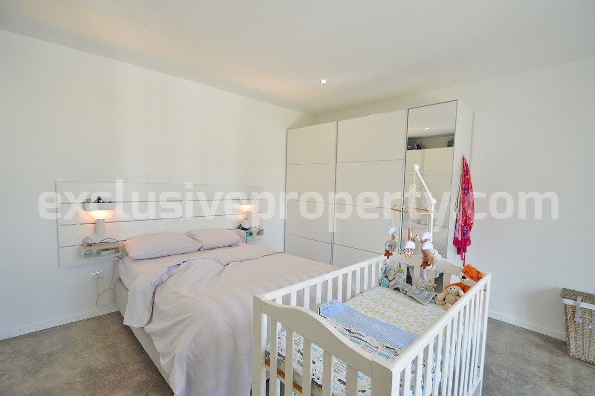 Exclusive Sea View Villa for Sale in Italy - Eco-Friendly Home with Land and Olive Trees in Petacciato - Molise