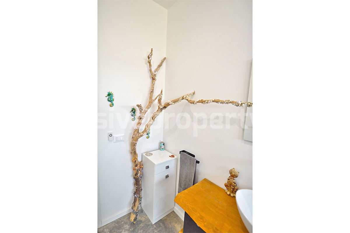 Exclusive Sea View Villa for Sale in Italy - Eco-Friendly Home with Land and Olive Trees in Petacciato - Molise