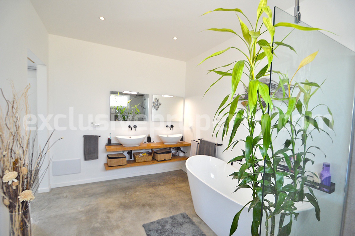 Exclusive Sea View Villa for Sale in Italy - Eco-Friendly Home with Land and Olive Trees in Petacciato - Molise