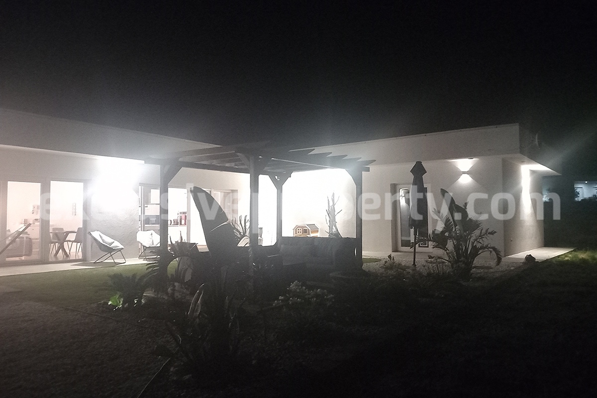 Exclusive Sea View Villa for Sale in Italy - Eco-Friendly Home with Land and Olive Trees in Petacciato - Molise