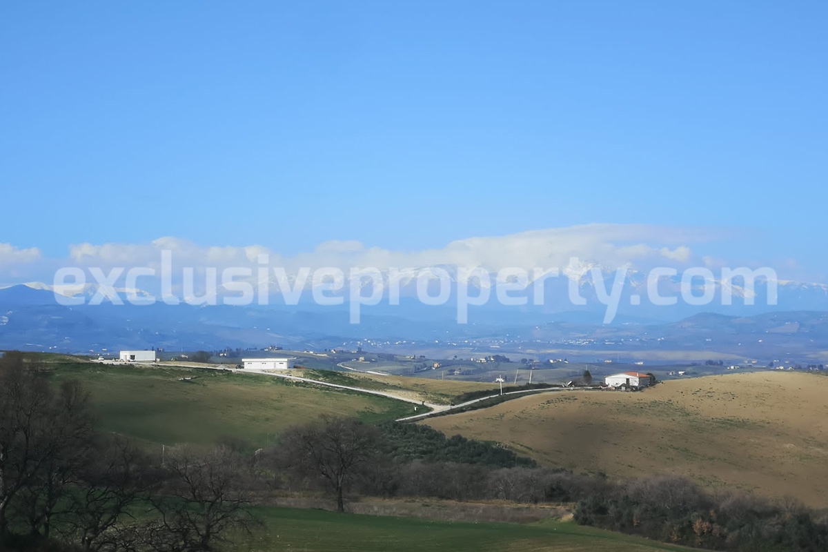 Exclusive Sea View Villa for Sale in Italy - Eco-Friendly Home with Land and Olive Trees in Petacciato - Molise