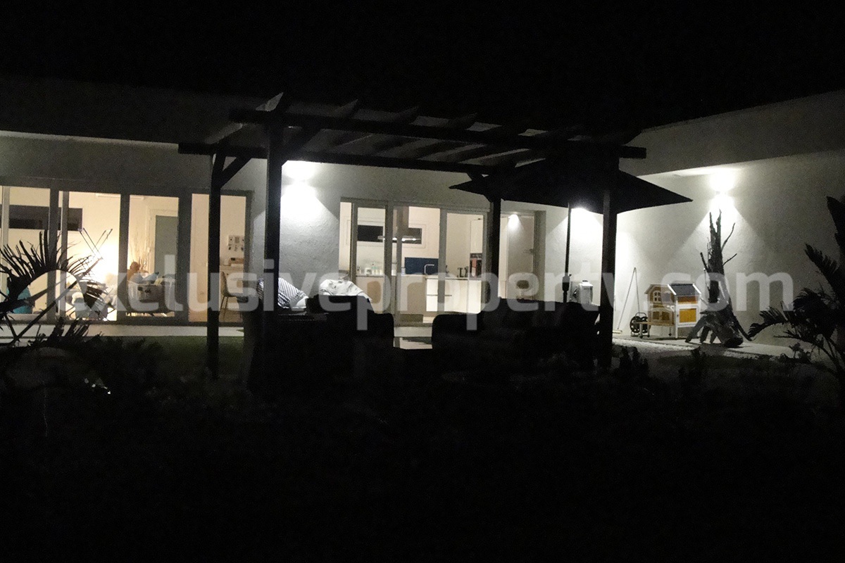 Exclusive Sea View Villa for Sale in Italy - Eco-Friendly Home with Land and Olive Trees in Petacciato - Molise