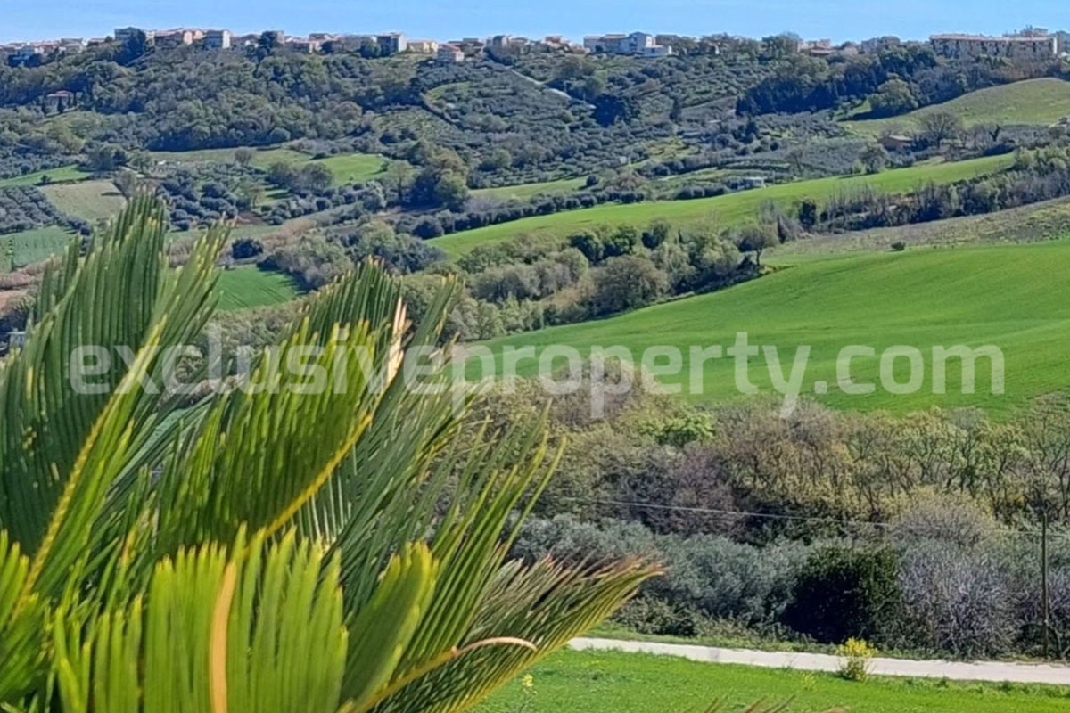 Exclusive Sea View Villa for Sale in Italy - Eco-Friendly Home with Land and Olive Trees in Petacciato - Molise