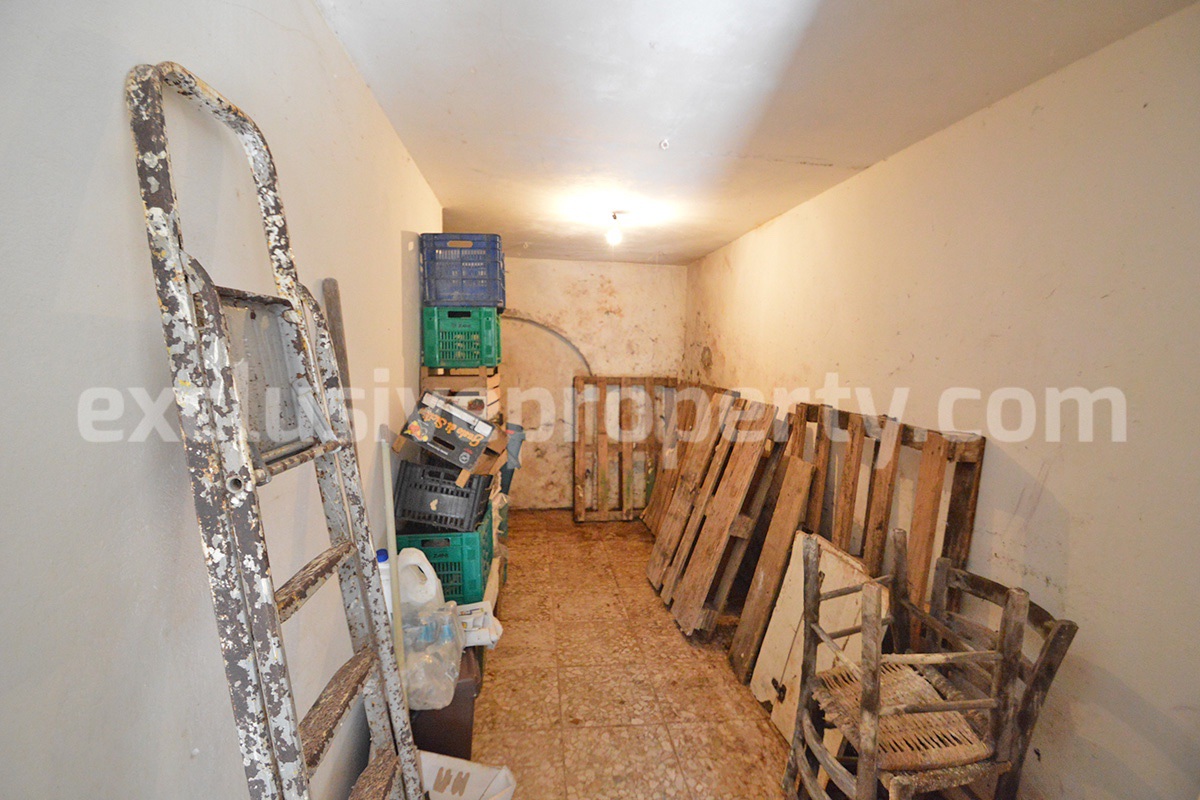 Cheap Stone House for Sale in Italy - Habitable Property in Abruzzo with Views and Fireplace