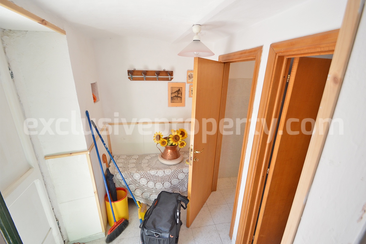 Cheap Stone House for Sale in Italy - Habitable Property in Abruzzo with Views and Fireplace