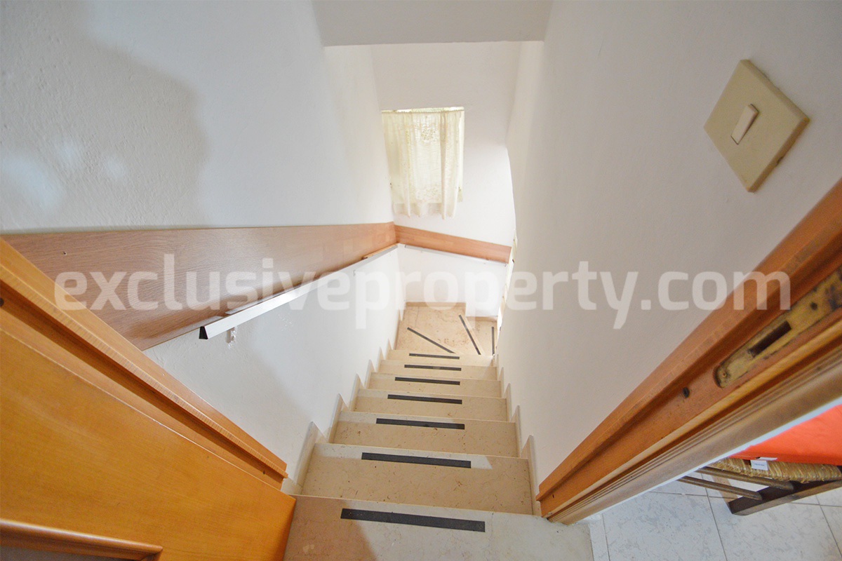 Cheap Stone House for Sale in Italy - Habitable Property in Abruzzo with Views and Fireplace