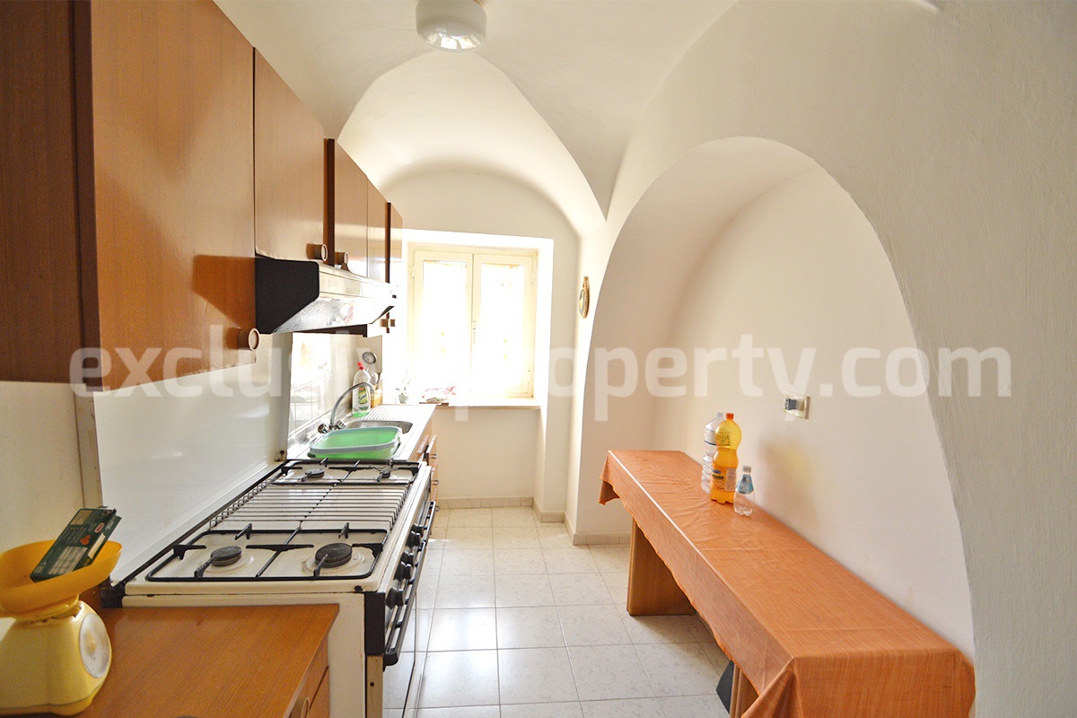 Cheap Stone House for Sale in Italy - Habitable Property in Abruzzo with Views and Fireplace