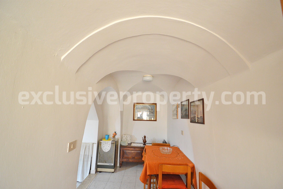 Cheap Stone House for Sale in Italy - Habitable Property in Abruzzo with Views and Fireplace