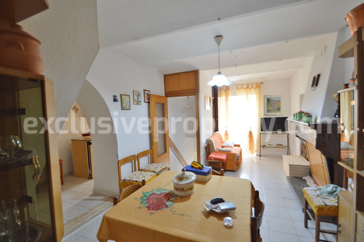 Cheap Stone House for Sale in Italy - Habitable Property in Abruzzo with Views and Fireplace