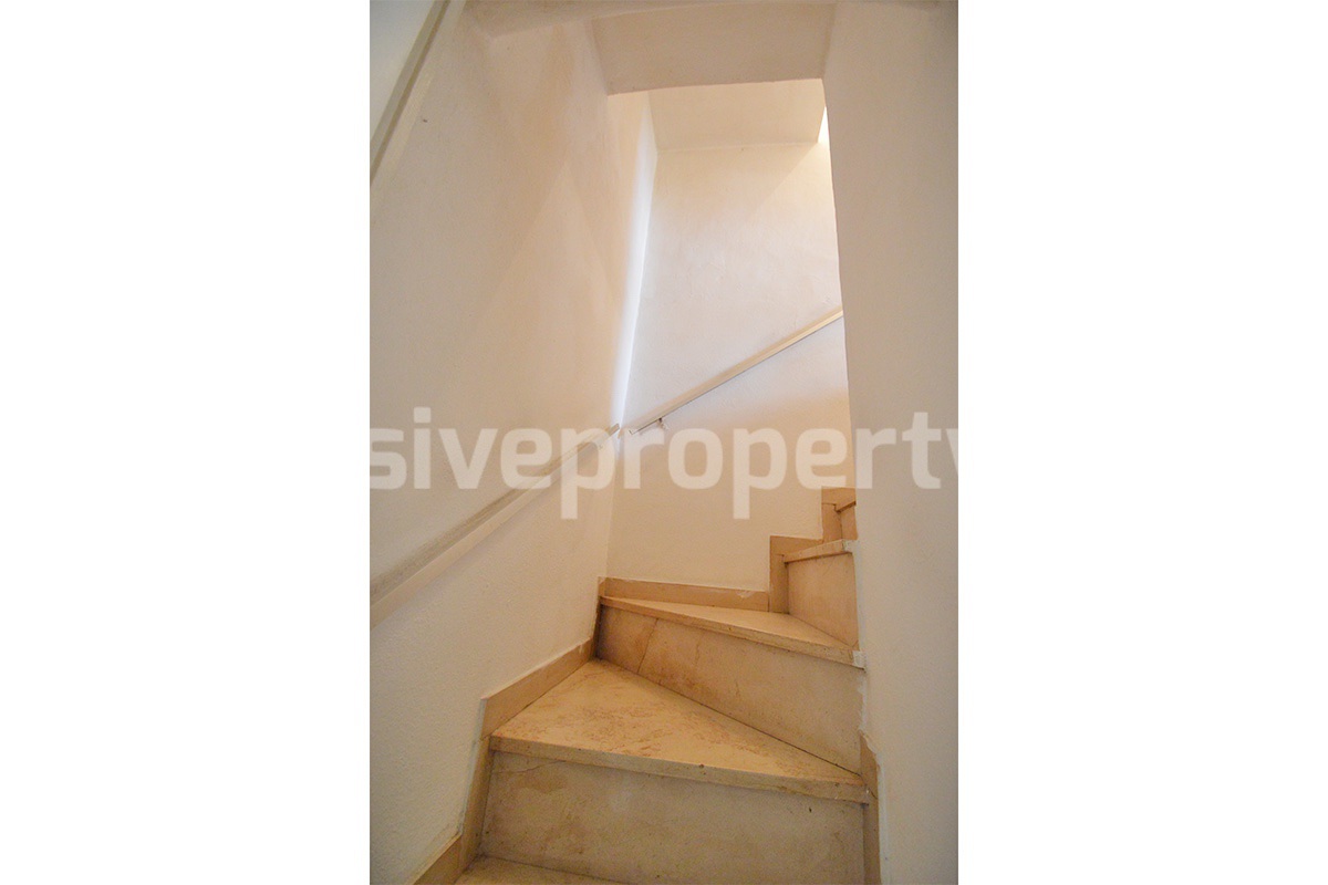Cheap Stone House for Sale in Italy - Habitable Property in Abruzzo with Views and Fireplace