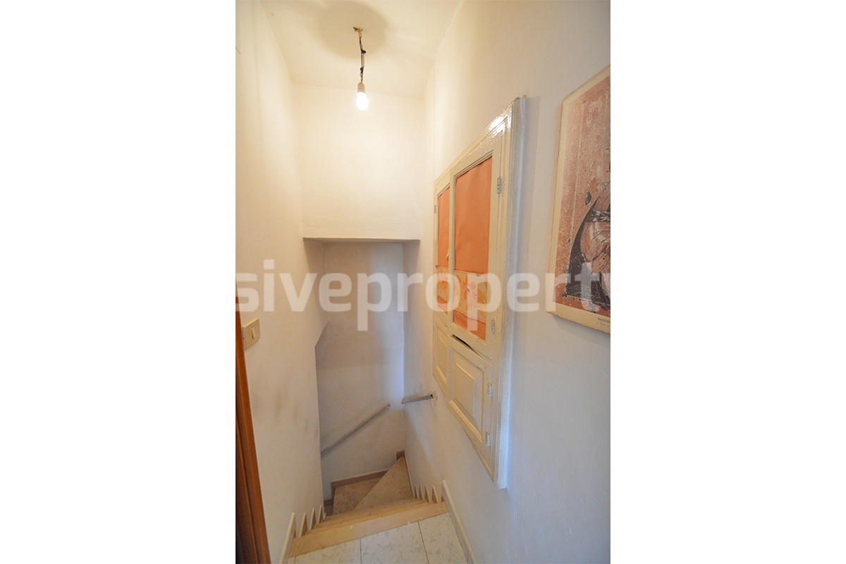 Cheap Stone House for Sale in Italy - Habitable Property in Abruzzo with Views and Fireplace