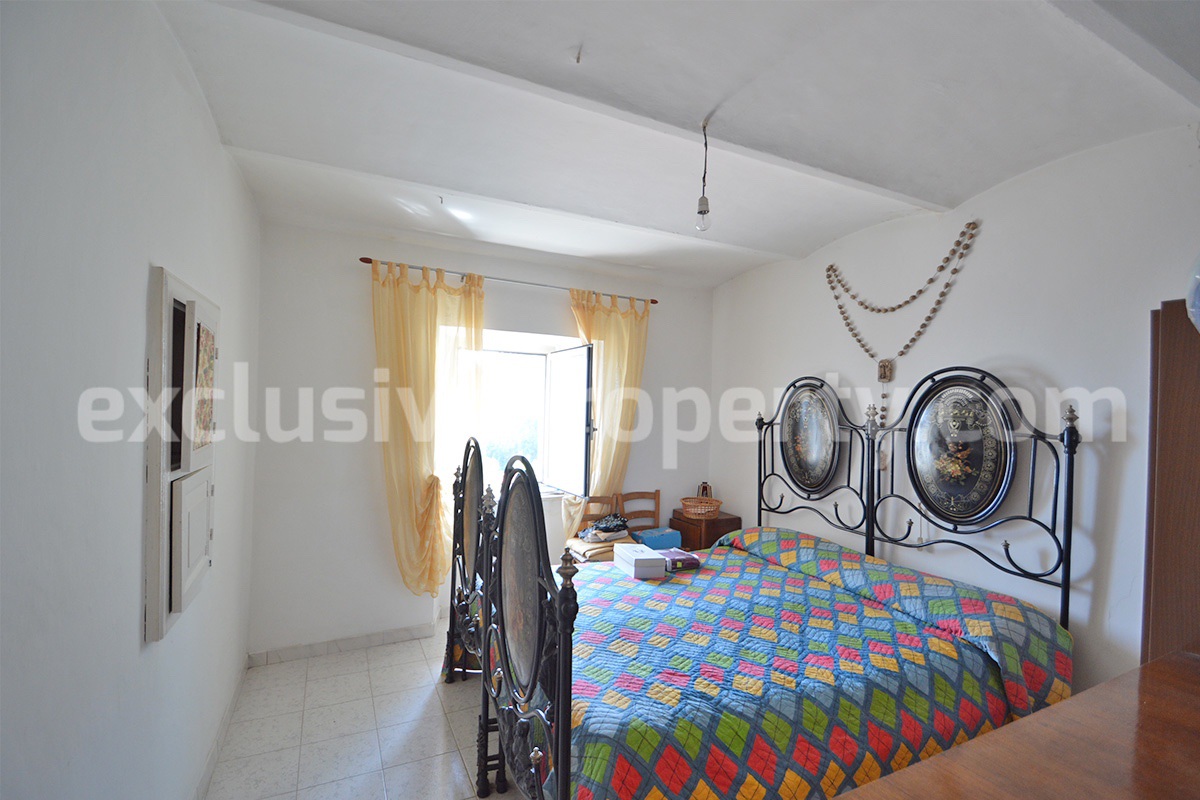Cheap Stone House for Sale in Italy - Habitable Property in Abruzzo with Views and Fireplace