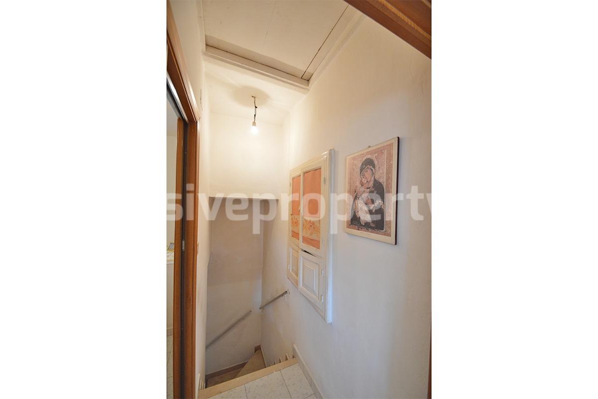 Cheap Stone House for Sale in Italy - Habitable Property in Abruzzo with Views and Fireplace