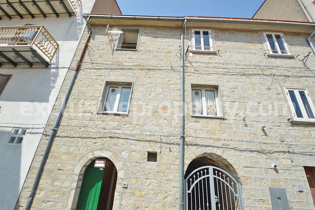 Cheap Stone House for Sale in Italy - Habitable Property in Abruzzo with Views and Fireplace